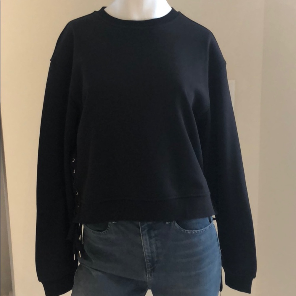 McQ Lace-Up Sweatshirt